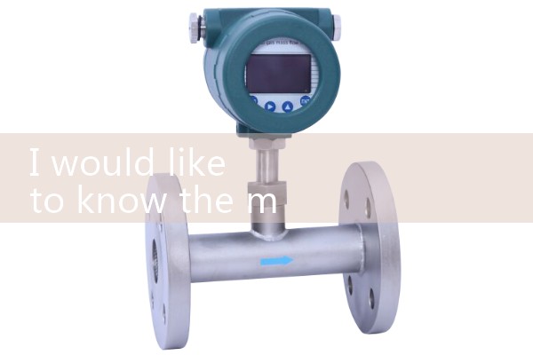 Weiliba flowmeter model