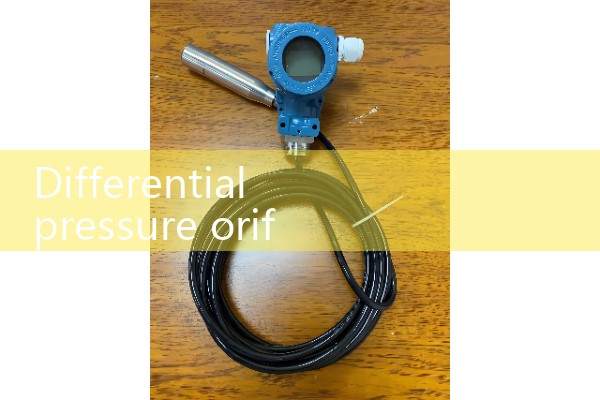 Differential pressure orifice flowmeter