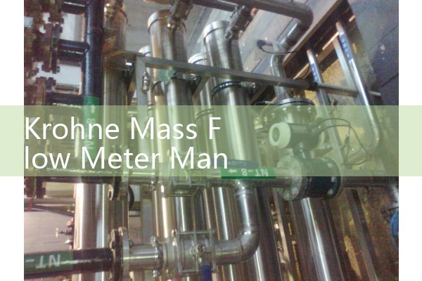 Krohne Mass Flow Meter Manual PDF: Zero Point Balancing Under Pressure Sizing Protocols