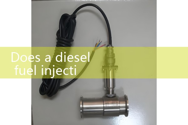 Diesel vehicle air flow meter