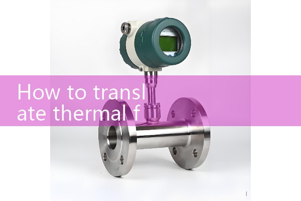 thermal flow sensor