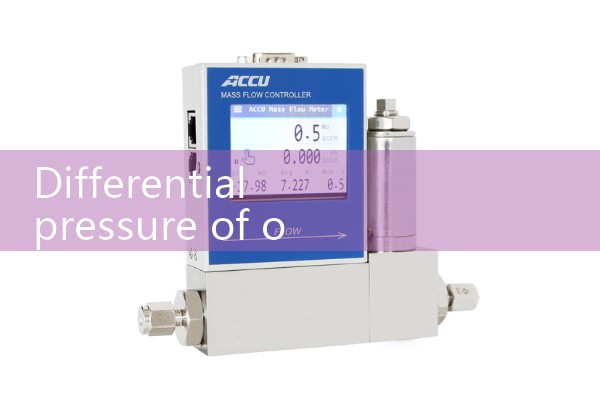 Differential pressure of orifice flowmeter