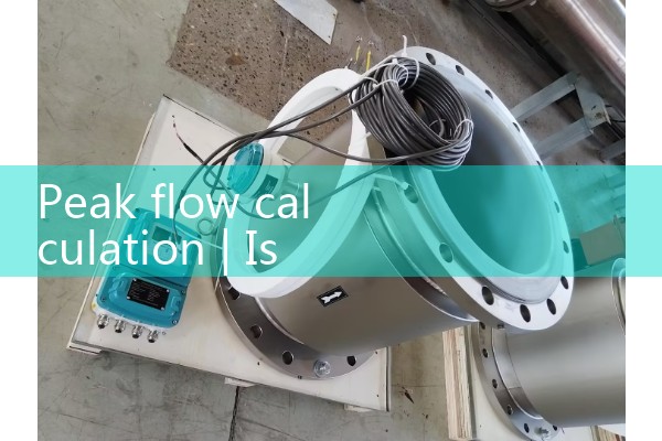 Peak flow calculation